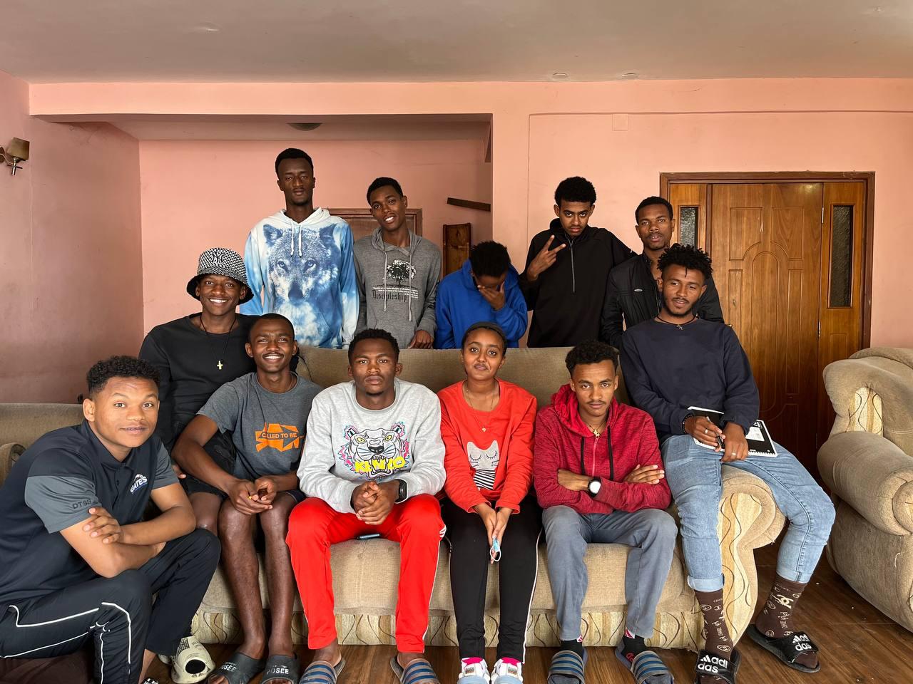 TYC members at a meet-up